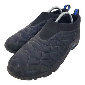 MERRELL Shoes ALPINE MOC Womens Size 10 Black Quilted Slip-On Outdoor 192293